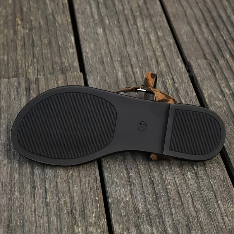 Women'S Flat Flip-Flop Toe-Post Sandals, Women Shoes